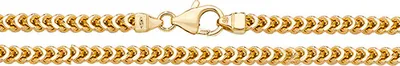 Produktbild von 9 Karat (375) Gold Damen - Kette - 46cm*4mm; TRS19684L18