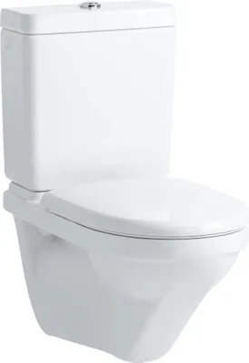 Produktbild von Laufen Moderna R Wand-WC Tiefspül-Kombi 82054.9 spülrandlos o.SPK weiß, 1 Stk.