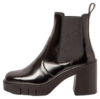 Produktbild von Art Stiefeletten Damen 1983 NAPPA SHINNY BLACK/BERNA Farbe Schwarz