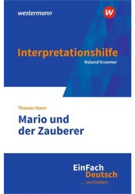 Obrázok produktu pre Mario und der Zauberer. EinFach Deutsch ... verstehen