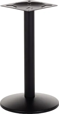 Produktbild von Tischgestell aus Metall SH-4003-1, für Büro, Hotel, Restaurant, Durchmesser 42,5 cm, Höhe 72,5 cm, Schwarz