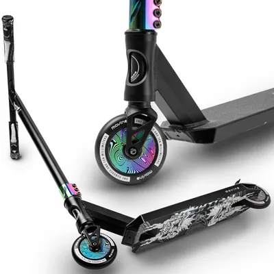 Produktbild von MOVINO Kinder Stunt-Scooter Freistil Haze (SCHWARZ)