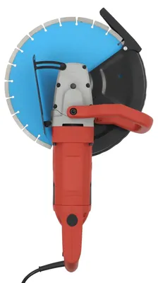 Produktbild von Elektrische Mauernutfräse - Kreissäge - 220V 3000W - 13,5 cm Schnitttiefe - 3800 U/min - für Ziegel Beton Marmor Fliesen Stein - rot