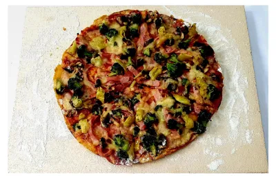 Produktbild von Pizzaplatte 40 x 30 x 2 cm für Backofen und Grill
