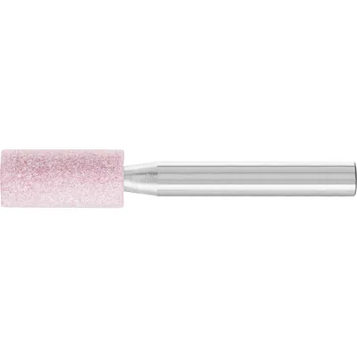 Produktbild von Pferd Schleifstift Körnung 80EK 10 x Höhe 20mm Schaft-Durchmesser 6mm Zylinderform Härte 0 rosa (AR) - 31118278
