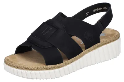 Produktbild von Rieker Damen Sandalen 69289-00 schwarz Gr. 37