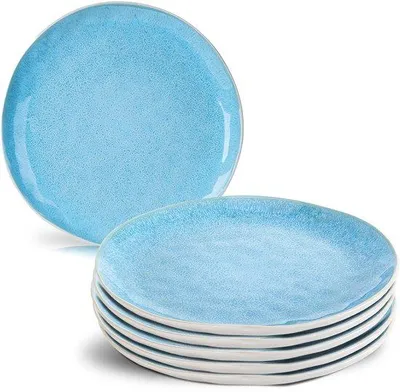 Obrázok produktu pre Súprava tanierov Lumera Collection (6 x 20 cm) Blue