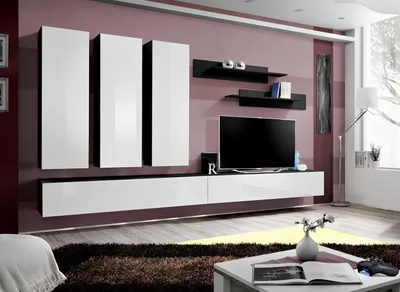 Produktbild von Designer Einrichtung Luxus Wohnwand TV Ständer Sideboard Regale Wohnzimmermöbel