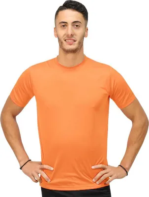 Productafbeelding van Softee Propulsion T-shirt met korte mouwen, oranje, maat L, voor heren, kleur oranje, maat L