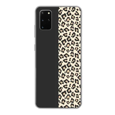 Produktbild von MuchoWow® Handyhülle Schutzhülle Hülle für Samsung Galaxy S20 Plus Tiere - Muster - Panther Silikon Softcase Handy Hülle - Hartschale