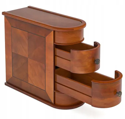 Obrázek produktu pro Úzký odkládací stolek HOGA-U0093, 60 x 60 x 27 cm, hnědý