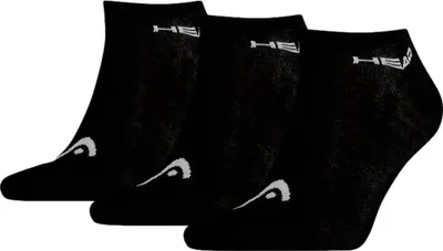 Produktbild von 3er Pack HEAD Sneakersocken Uni black 35-38