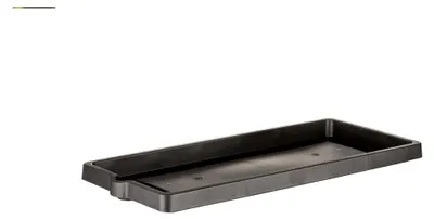 Produktbild von Untersetzer in Holzoptik, 60 cm, Anthrazit