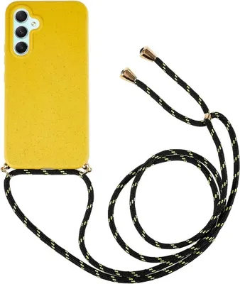Produktbild von Samsung Galaxy S26 Hülle - Coverup TPU Back Cover mit Handykette - Biologisch Abbaubar - Gelb