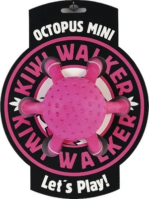 Produktbild von KIWI WALKER OCTOPUS, Hund, Snack-Spielzeug, Pink, Thermoplastischer Gummi (TPR), 13 cm