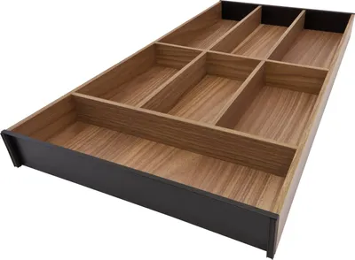 Produktbild von BLUM AMBIA-LINE Besteckeinsatz NL650mm,B300mm, Tennessee Nuss