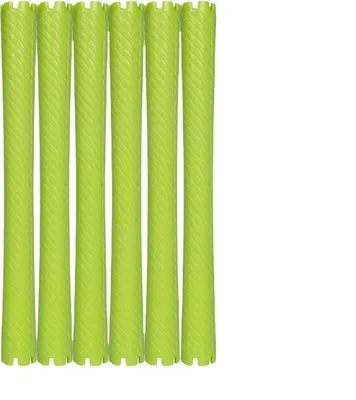Zdjęcie produktu dla INF Wałki do trwałej ondulacji z grzywką powietrzną, plastikowe, różne rozmiary, 6 sztuk M