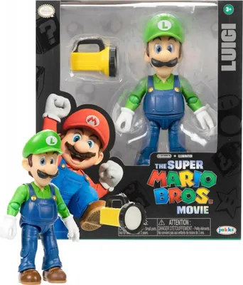 Zdjęcie produktu dla Figurka Super Mario Luigi 13 cm