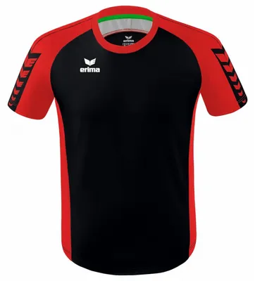 Produktbild von erima Six Wings Trikot XXL schwarz/rot
