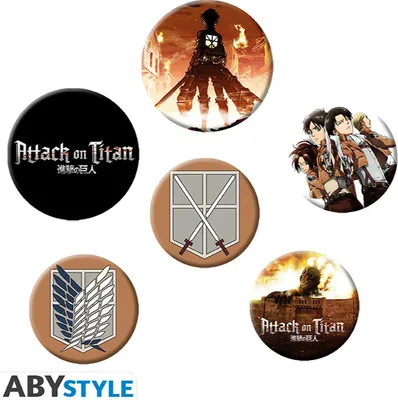 Immagine prodotto di ATTACK ON TITAN - Badge Pack - Characters