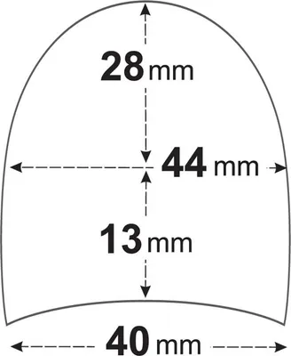 Produktbild von Schuhabsätze MODELL 904 - BRONZE