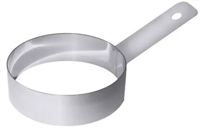Productafbeelding van Roestvrijstalen eier- en omeletpan (18/10)