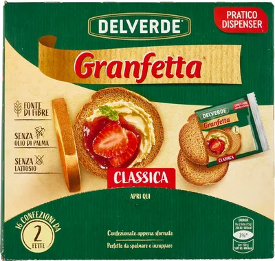 Produktbild von Buitoni Granfetta Classica Fette Biscottate 16 Einzelportionen a 2 Zwieback 240g