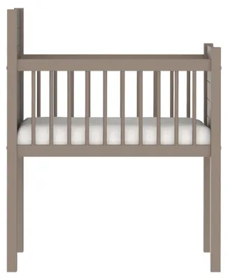 Produktbild von Kidsmill Noa Babywiege aus massivem Buchenholz, Farbe Kastanie, für Neugeborene 0-6 Monate