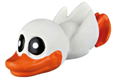 Produktbild von TRIXIE Ente, Latex / Polyestervlies, 13 cm