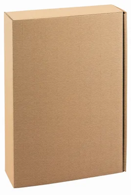 Produktbild von Pakoteka Geschenkbox Wellpappe Natur für kleine Geschenke