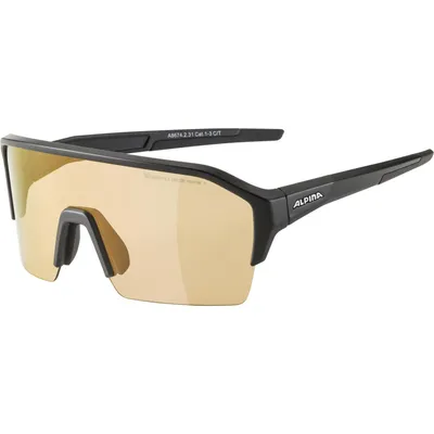 Produktbild von Alpina Ram HR Q-Lite V Black Matt/Silver Fahrradbrille