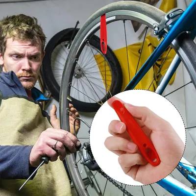Produktbild von Pack von 3 Reifenhebern Robustes Reifenentfernungstool für Reparatur von Fahrradreifen