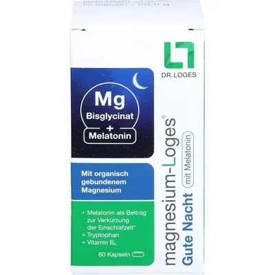 Productafbeelding van Magnesium-slaapcapsules met melatonine, 60 stuks