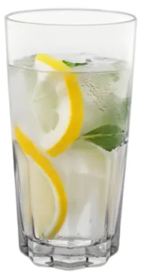 Produktbild von MPDrink Longdrink Sofia - SAN Kunststoff - 33 cl - unzerbrechlich - wiederverwendbar - Wasserglaser