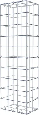 Produktbild von Gabione 100 cm x 20 cm x 30 cm (L x H x T), Maschenweite 10 cm x 10 cm, C-Ring
