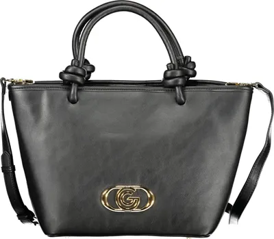 Immagine prodotto di Elegante borsa da donna nera Caterina con tracolla e dettagli