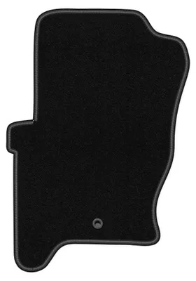 Produktbild von Fahrermatte Velours für Land Rover Discovery III 2004-2011 (SUV) – 1-tlg, Schwarz, passgenau – Wielganizator BASIC