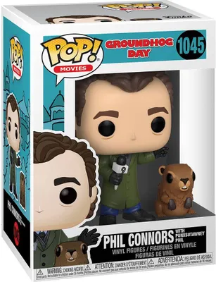 Produktbild von Groundhog Day - Phil Connors with Punxsutawney Phil 1045 - Funko Pop! - Vinyl Figur