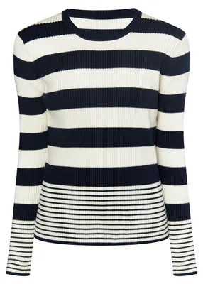 Immagine prodotto di Maglione da donna PATTEN - Blu e bianco.
Maglione da donna PATTEN - Blu e bianco, taglia XL/XXL