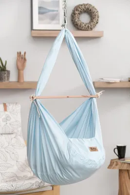Immagine prodotto di Dream BABY SPRING Culla 0 - 2 anni e mezzo per bambine e bambini amaca lavabile - blu
