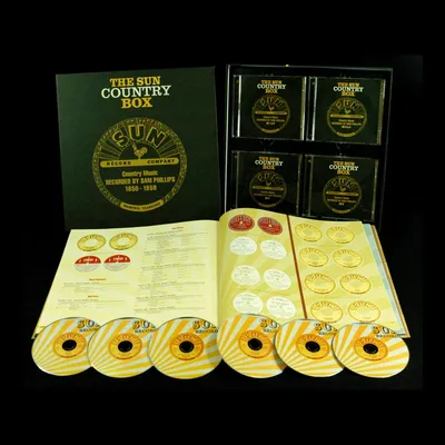 Image de Sun Country : Anthologie de la musique country enregistrée par Sam Phillips, 1950-1959. Coffret.