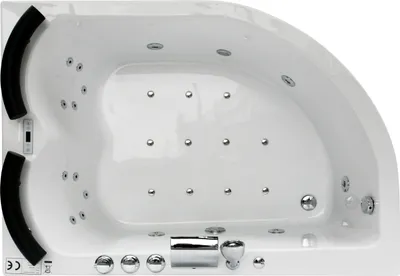 Produktbild von Whirlpool, Indoor, Badewanne, Eckwanne, Spa Wanne TALIA PLUS , Rechts