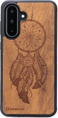 Image de Bewood Housse en bois pour Samsung Galaxy A36 5G DREAMCATCHER IMBUIA