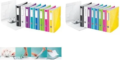 Produktbild von Leitz 11060099, A4, Halteöse, Lagerung, Hartschaumstoff, Mehrfarbig, Weiß