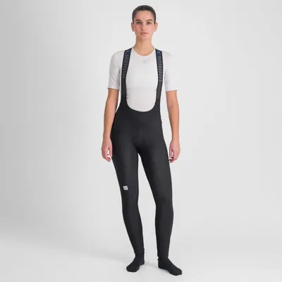 Immagine prodotto di SPORTFUL Pantaloni lunghi da ciclismo con bretelle - CLASSIC - Nero/Blu S