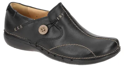 Produktbild von Clarks UN LOOP Damenschuhe - bequeme Slipper - Halbschuhe schwarz Freizeit NEU