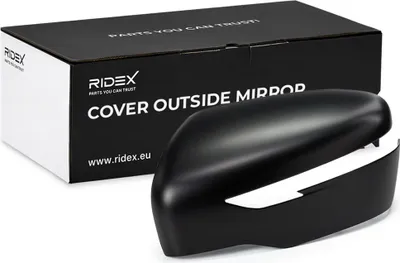 Produktbild von RIDEX 23A0123 Außenspiegel Abdeckung Kappe Links für NISSAN Qashqai II (J11, J11) Spiegelkappe