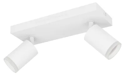 Image de EGLO connect.z Plafonnier LED Smart Home Melitello-Z, spot de plafond, ZigBee, Matter, application etvocale Alexa, RGB, plafonnier à intensité variable