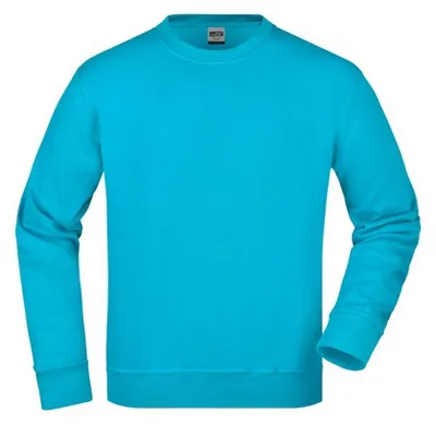 Image de James and Nicholson - Sweat-shirt « Workwear » pour hommes/femmes Unie LT2868 (XL) (turquoise)