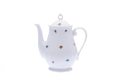Zdjęcie produktu dla Dzbanek do kawy z pokrywką, porcelana, Verona, 1,25 l, słuchawka, G. Benedict